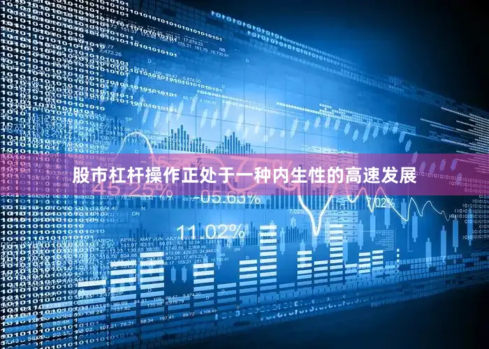 股市杠杆操作正处于一种内生性的高速发展